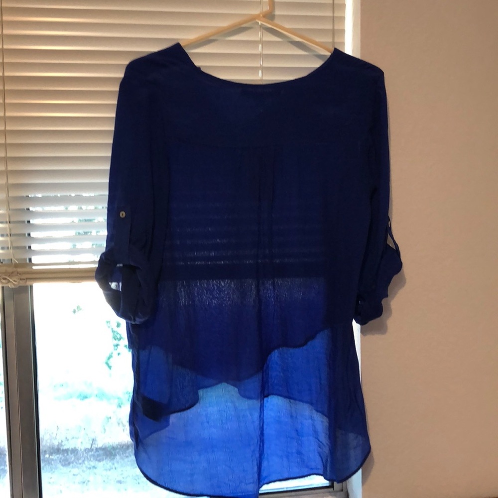 Royal Blue tunic - Picture 3 of 5